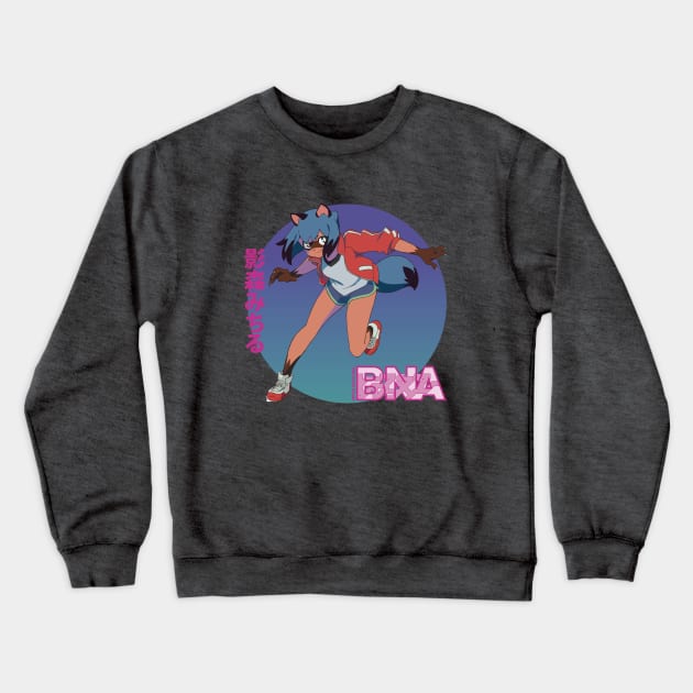 MichiruKagemori BNA Crewneck Sweatshirt by Koburastyle